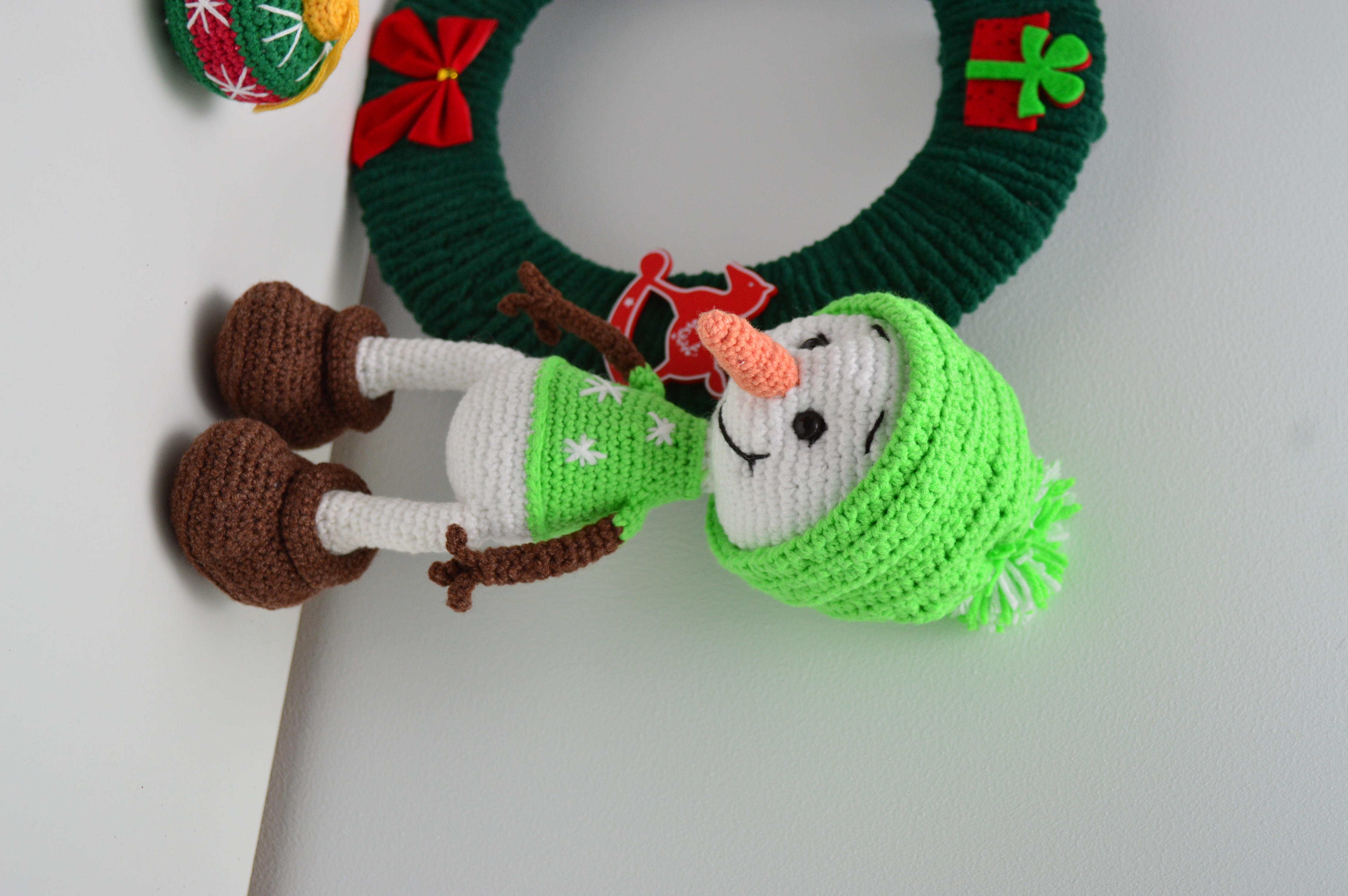 Om de zăpadă - view 3