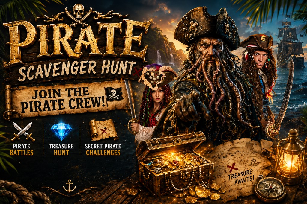 Pirate Scavenger Hunt