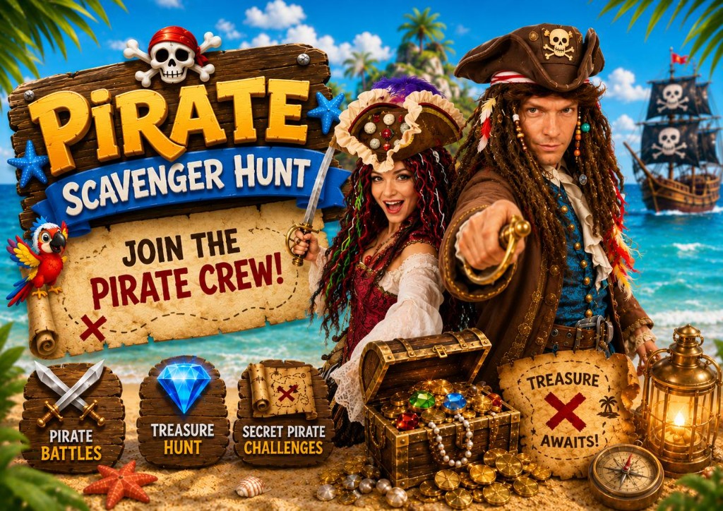 Pirate Scavenger Hunt