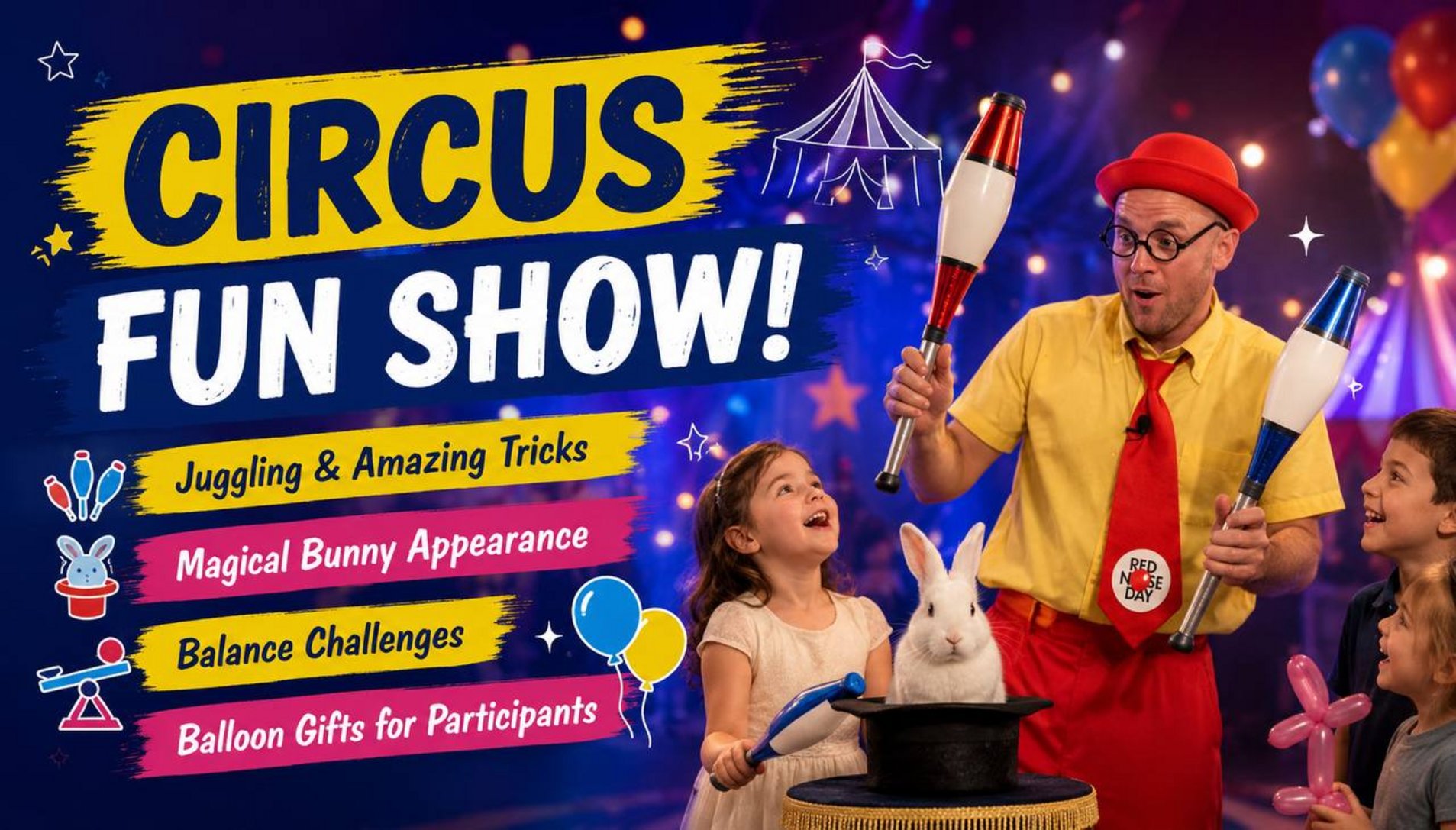 🎪 Circus Fun Show!