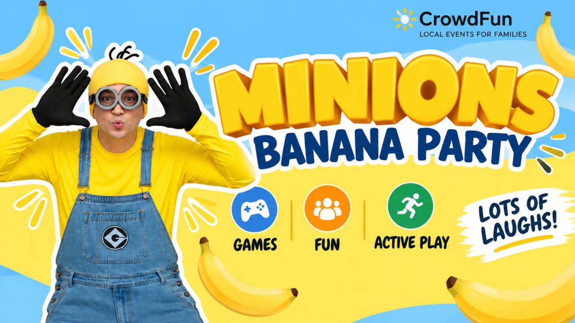 🍌 Minions Banana Party 🍌