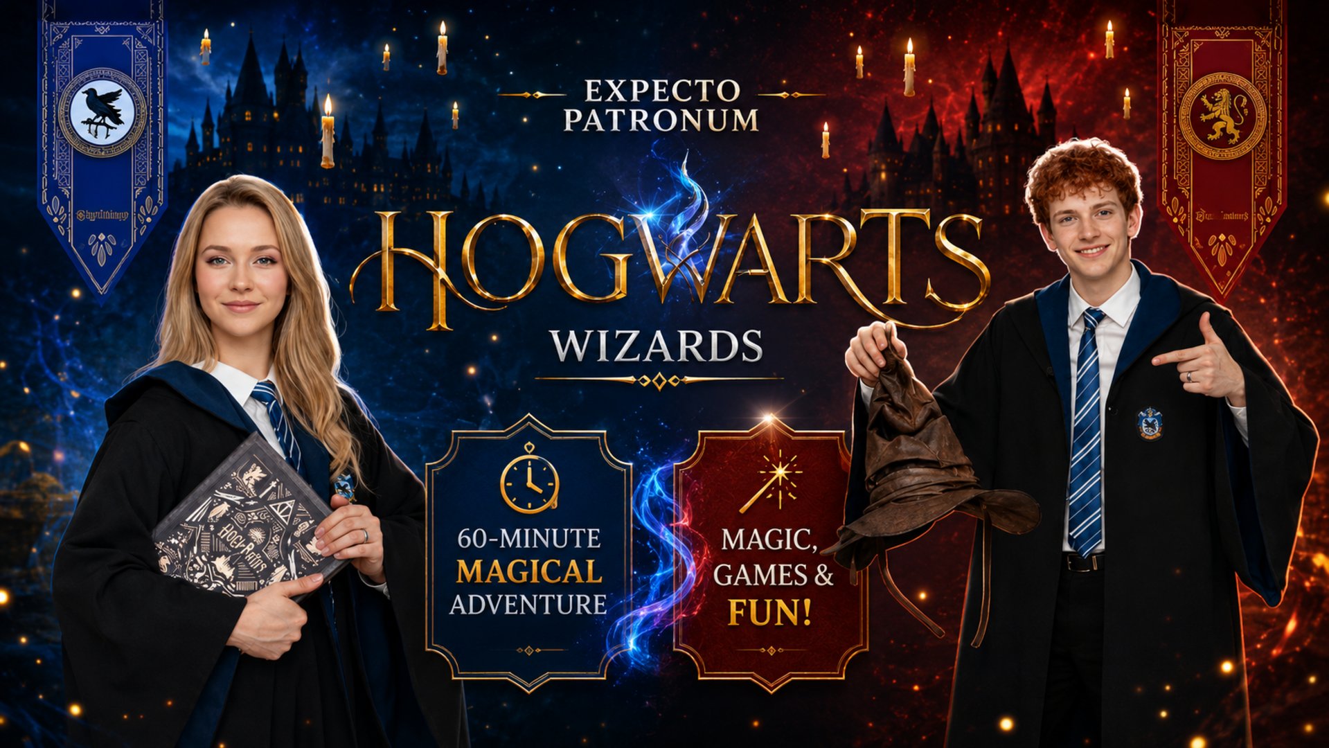 Harry Potter: House Battle – Gryffindor vs. Slytherin ⚡🧙