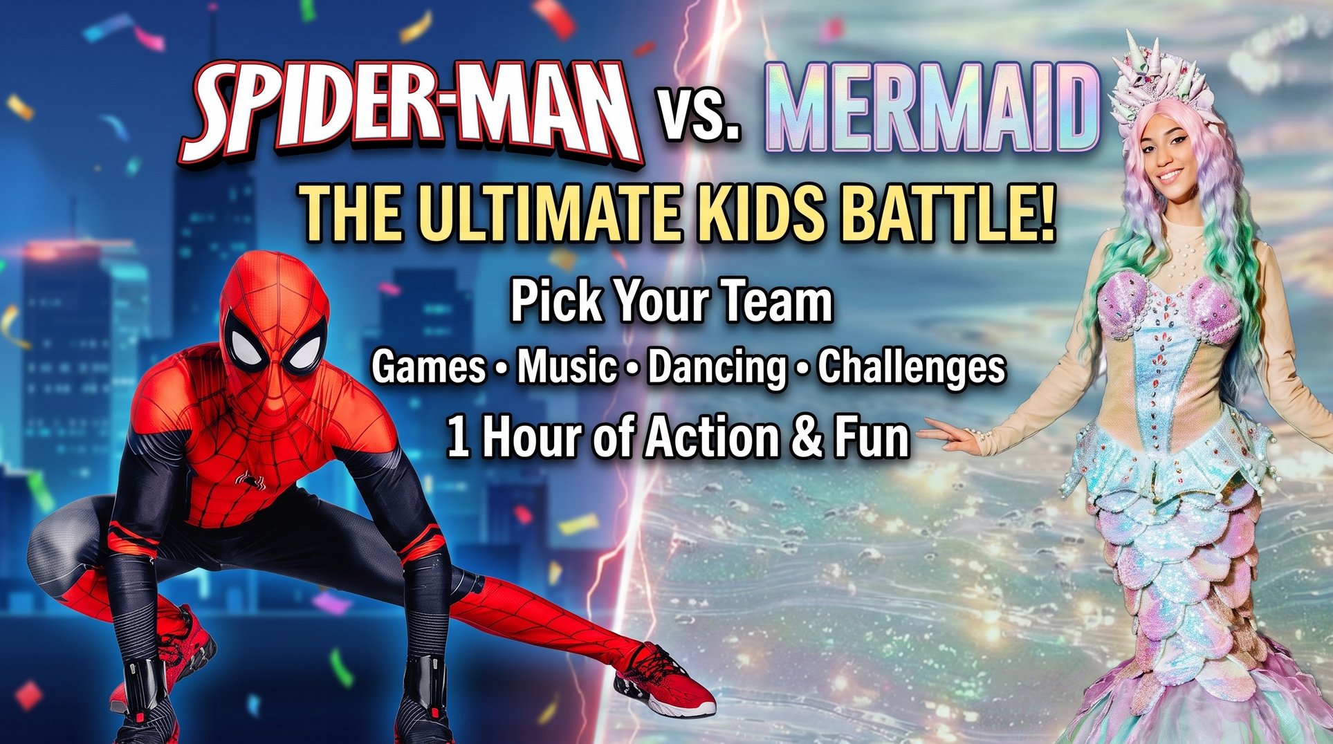 Spider-Man vs. Mermaid