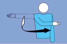 Який жест судді зображено на малюнку?