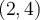 (2,4)