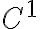 C^1