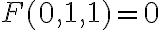 F(0,1,1)=0