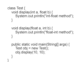 What is the output?