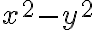 x^2-y^2