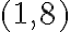 (1,8)