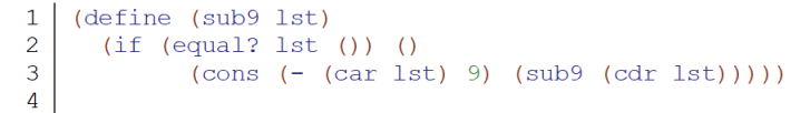 Code fragment Q9