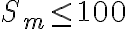S_m\leq 100