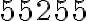  55255 