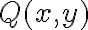  Q(x, y)  