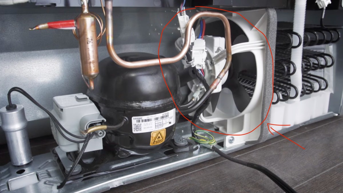 Refrigerator Condenser Fan