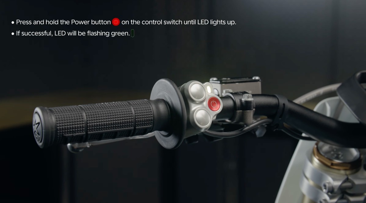 Status LED Flashing Green