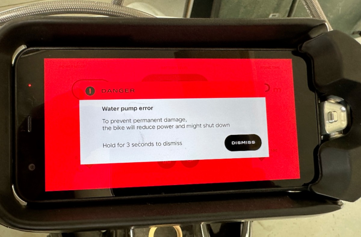 Stark Varg Water Pump Error