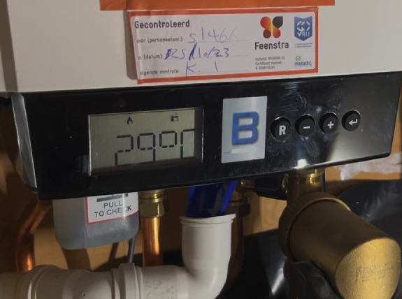Remeha Screen Working