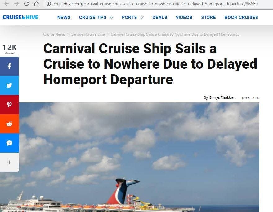 Carnival Fantasy review photo 1 by Shipsahoy86