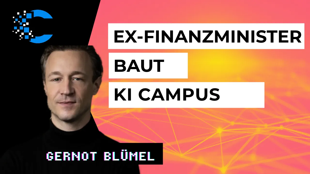 Gernot Blümel (Mare TechnoPark): Ex Finanzminister baut KI Campus