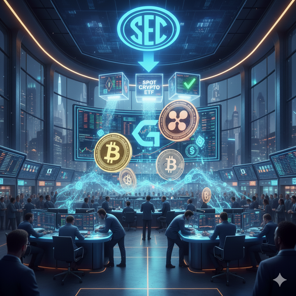 SEC เปิดทาง ETF สปอตคริปโต — กระบวนการใหม่เปลี่ยนเกมสำหรับเทรดเดอร์