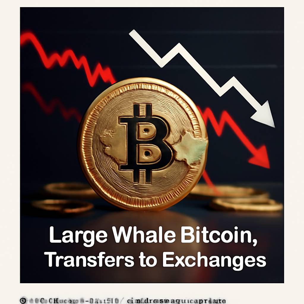 วาฬโอนBTCเข้าตลาด สัญญาณความเสี่ยงเพิ่ม