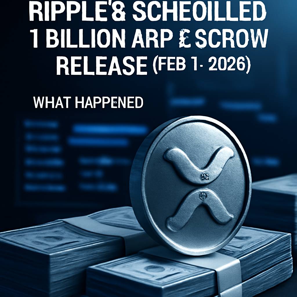 XRP ปลดล็อก 1 พันล้าน รีล็อก 700 ล้าน เหลือ 300M