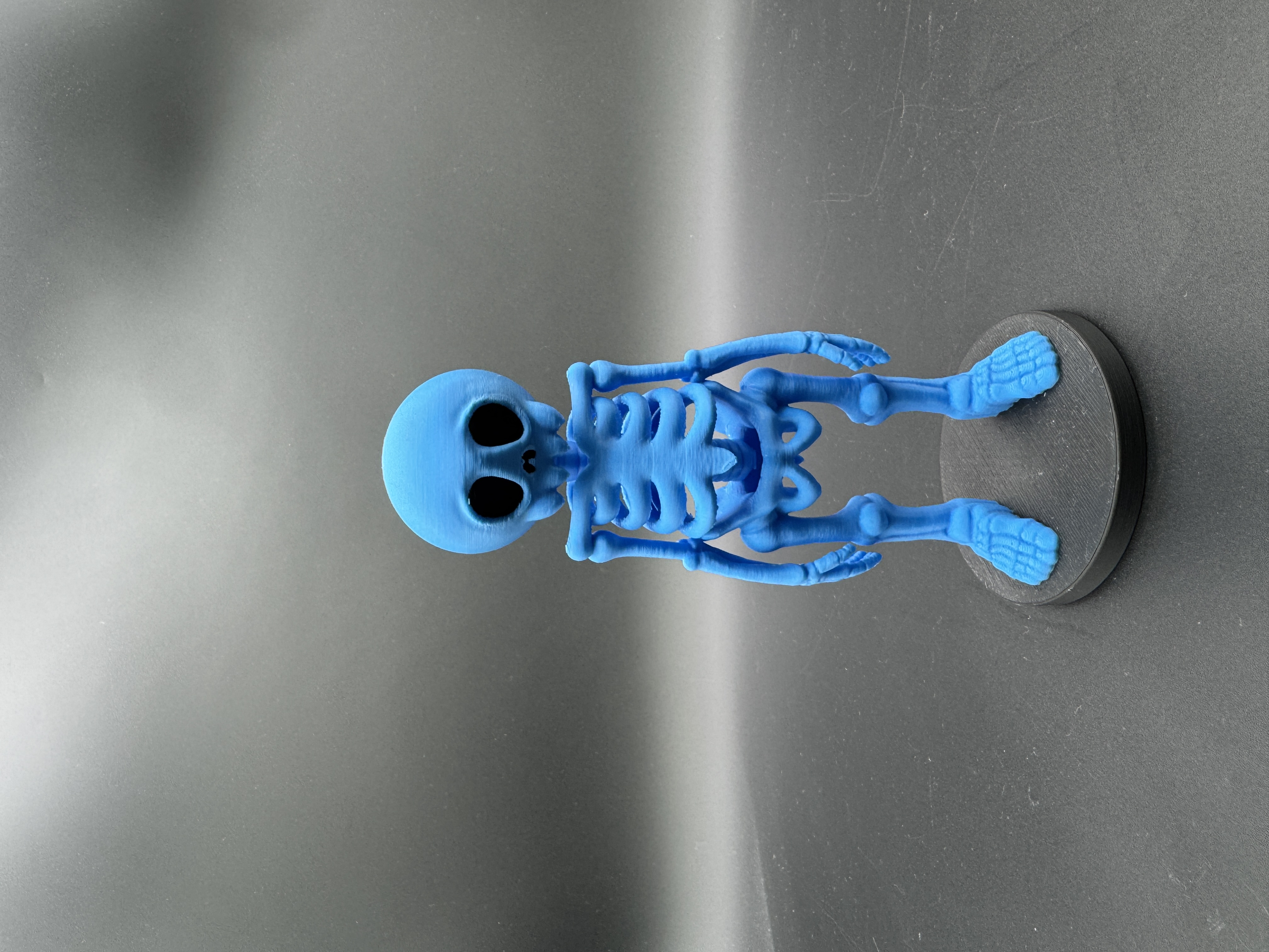 Blue Skeleton
