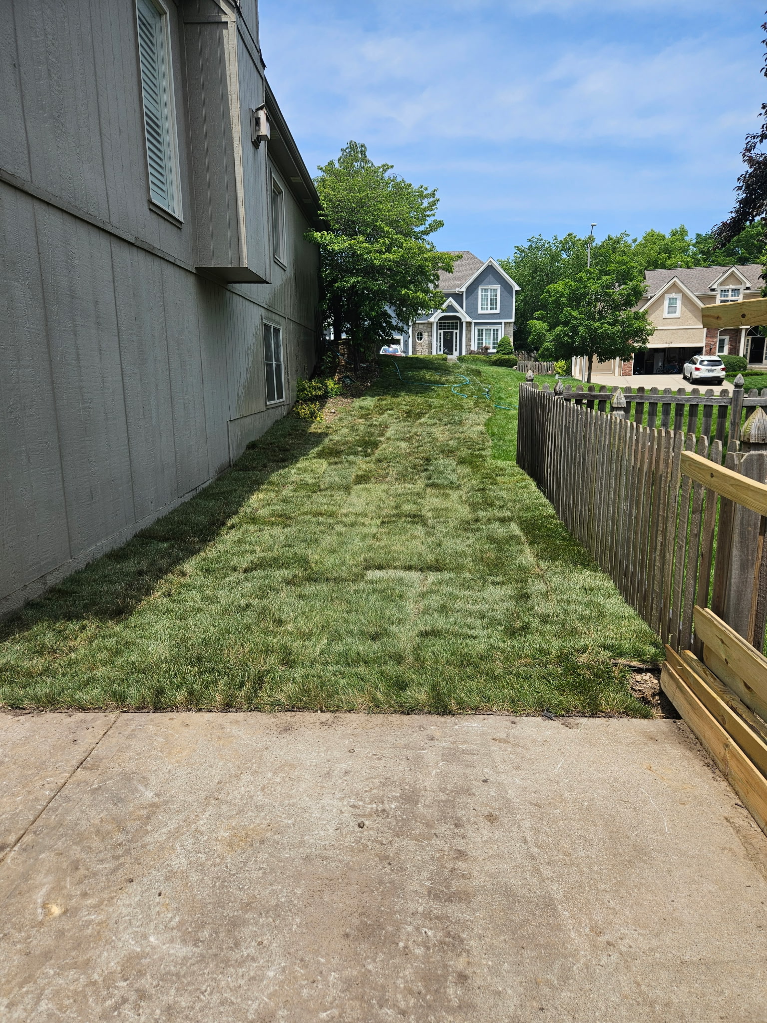 Backyard Overhaul & Retaining Wall Build in Kansas City — photo 11