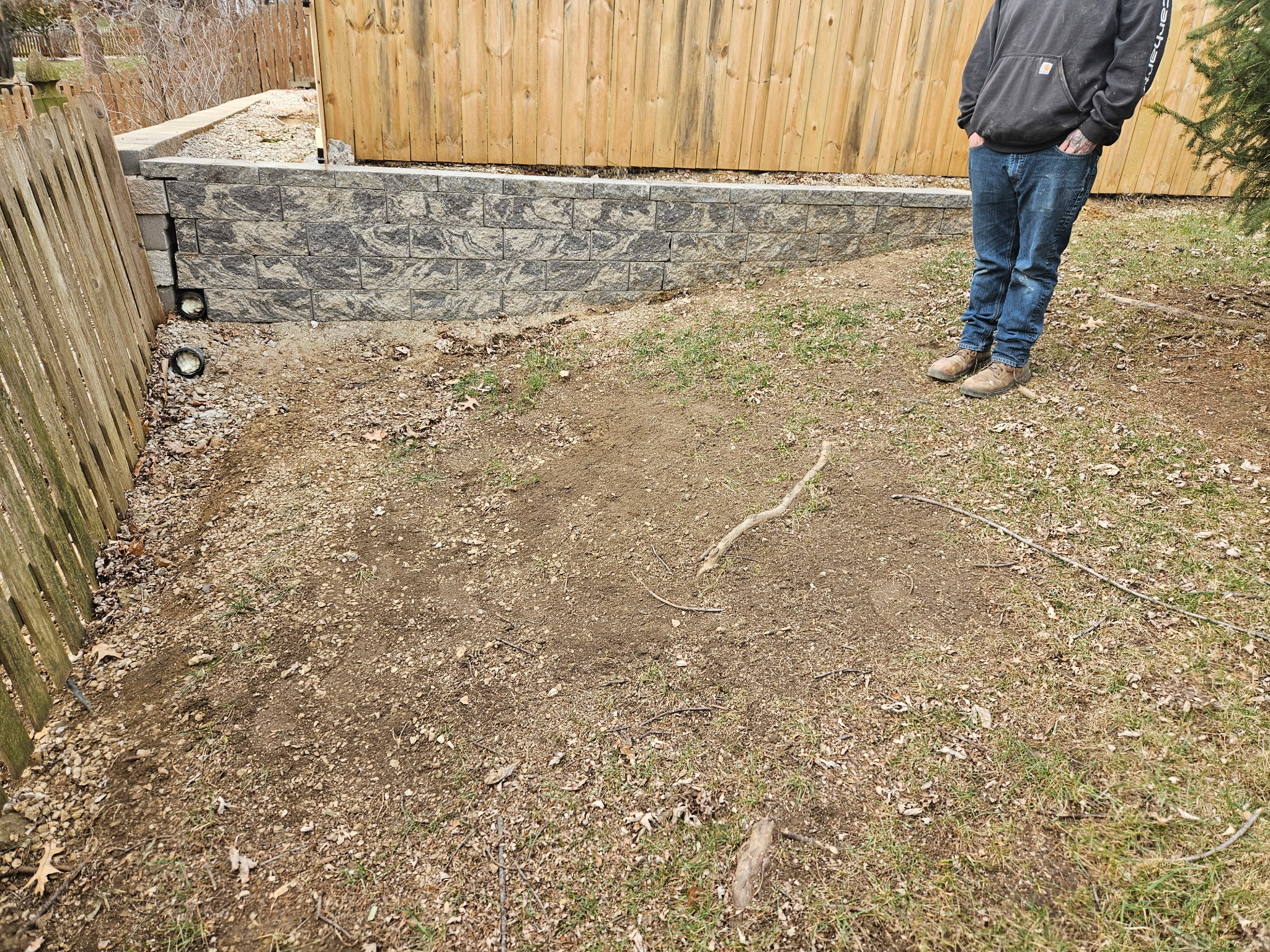 Backyard Overhaul & Retaining Wall Build in Kansas City — photo 12