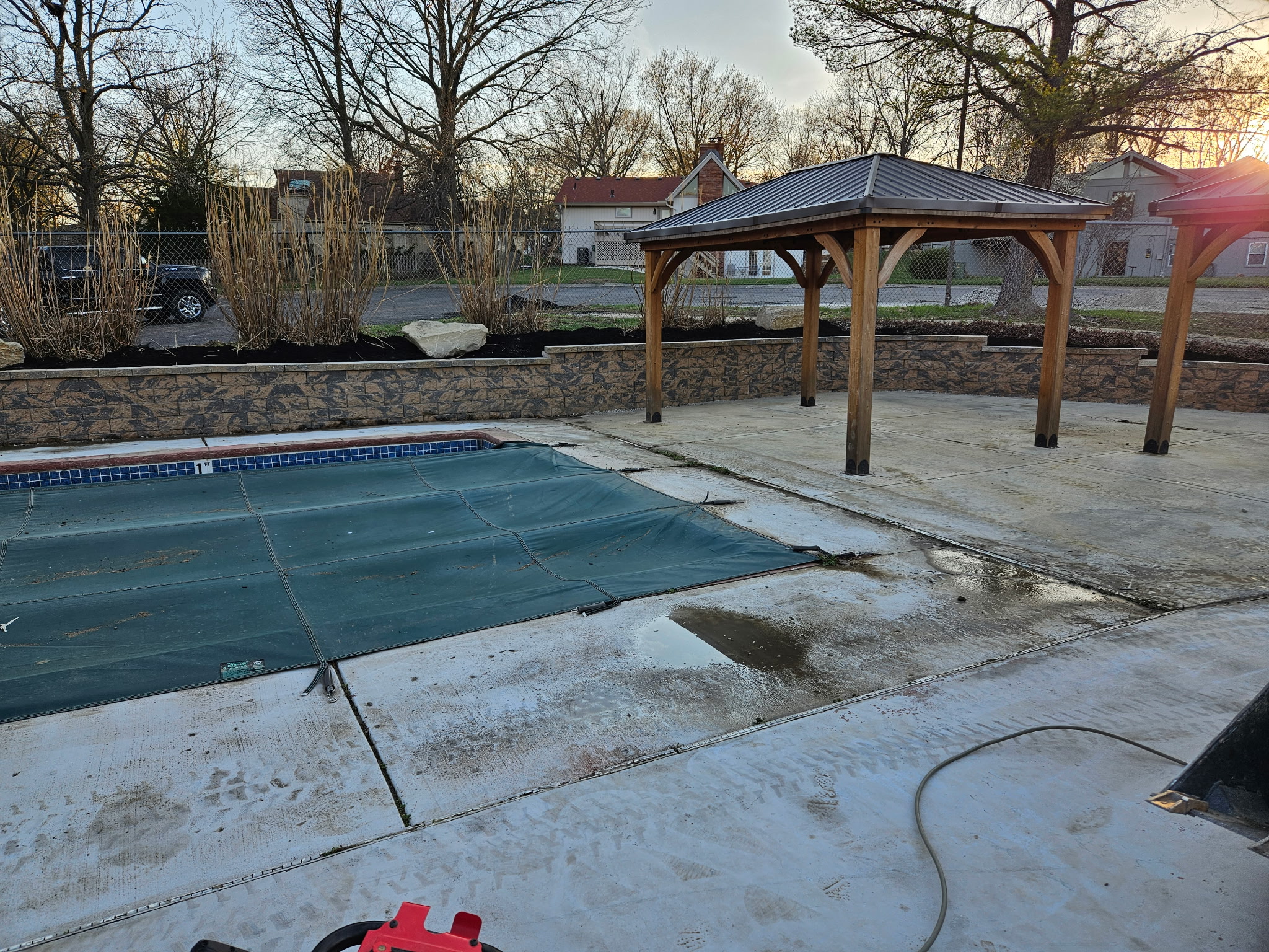 Belgard Retaining Wall Installation in Kansas City — photo 3