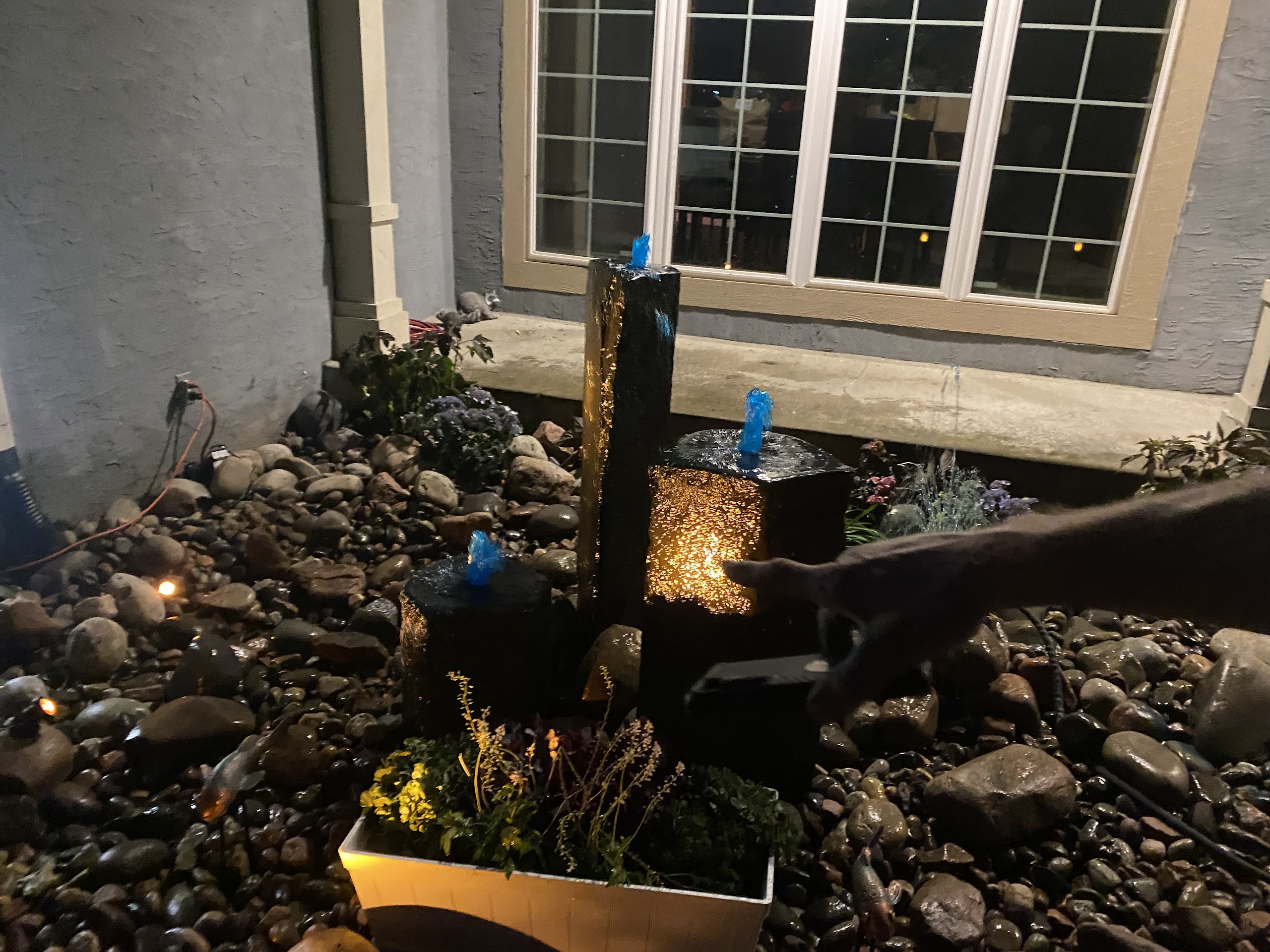 Front Yard Fountain Renovation in Kansas City