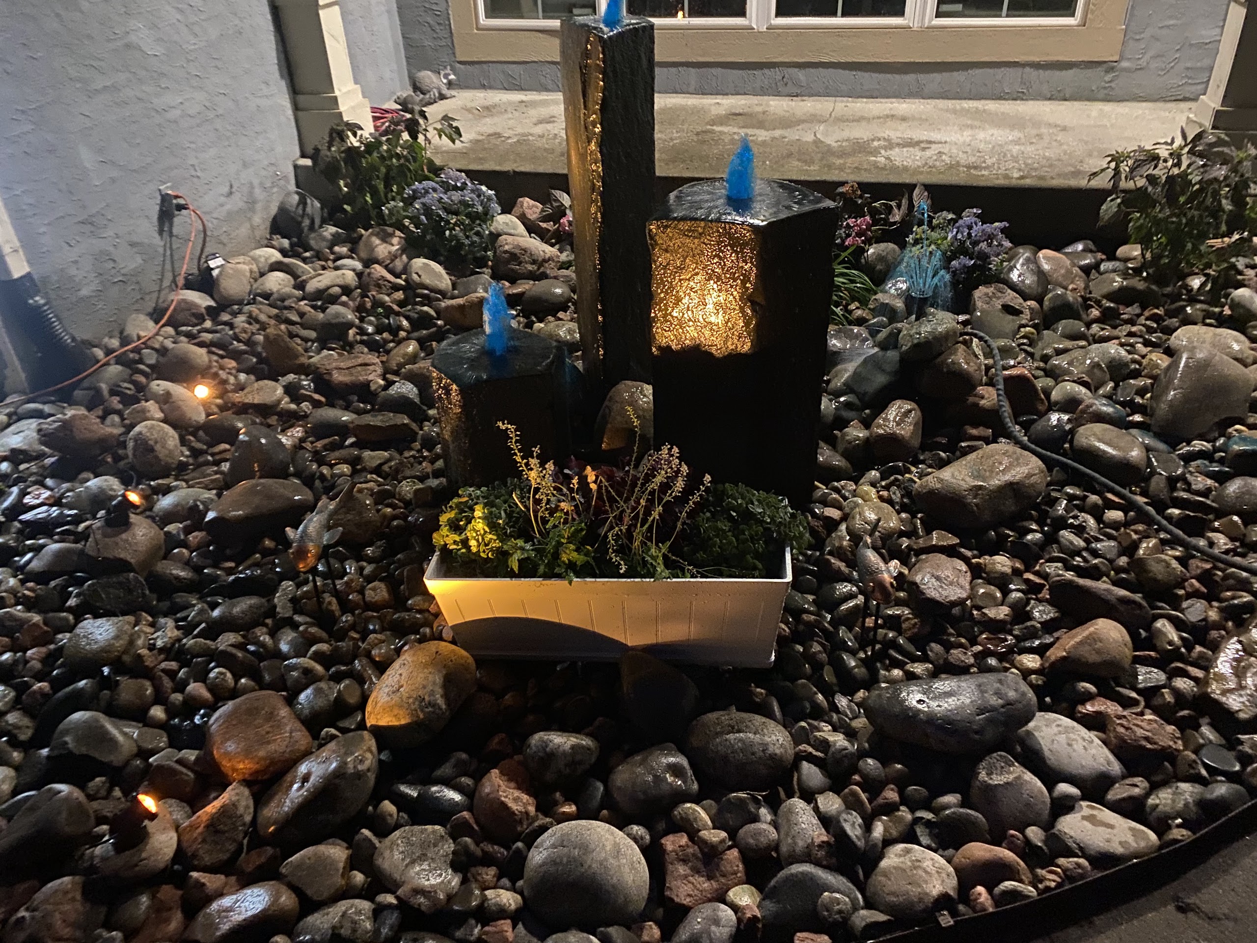 Front Yard Fountain Renovation in Kansas City — photo 2