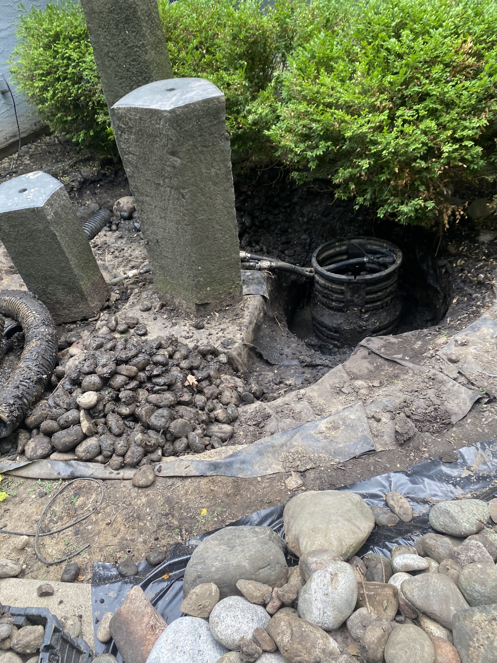 Front Yard Fountain Renovation in Kansas City — photo 13