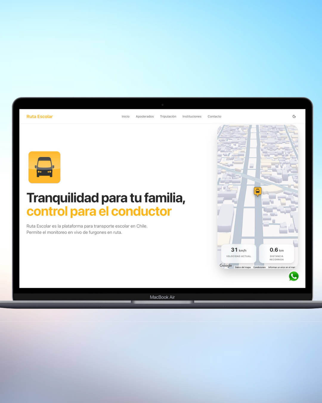 Sitio Web Ruta Escolar — imagen 7