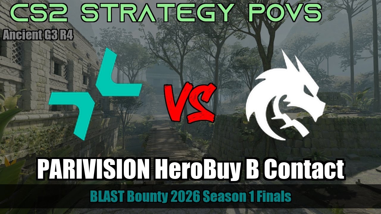 PARIVISION HeroBuy B Contact vs Spirit - Ancient - BLAST Bounty 2026 Season 1 Finals
