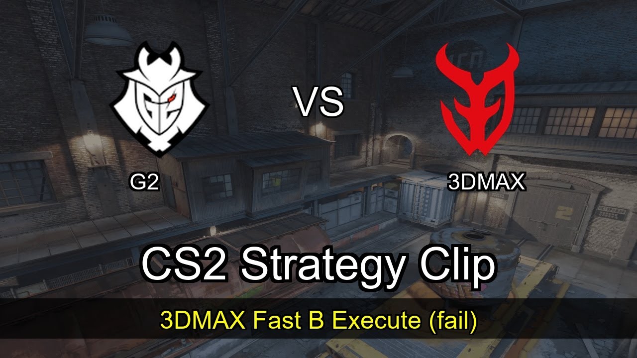 3DMAX Fast B Execute (fail) vs G2 - Train - IEM Chengdu 2025