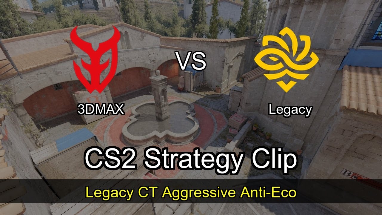Legacy CT Aggressive Anti-Eco vs 3DMAX - Inferno - CS Asia Championships 2025