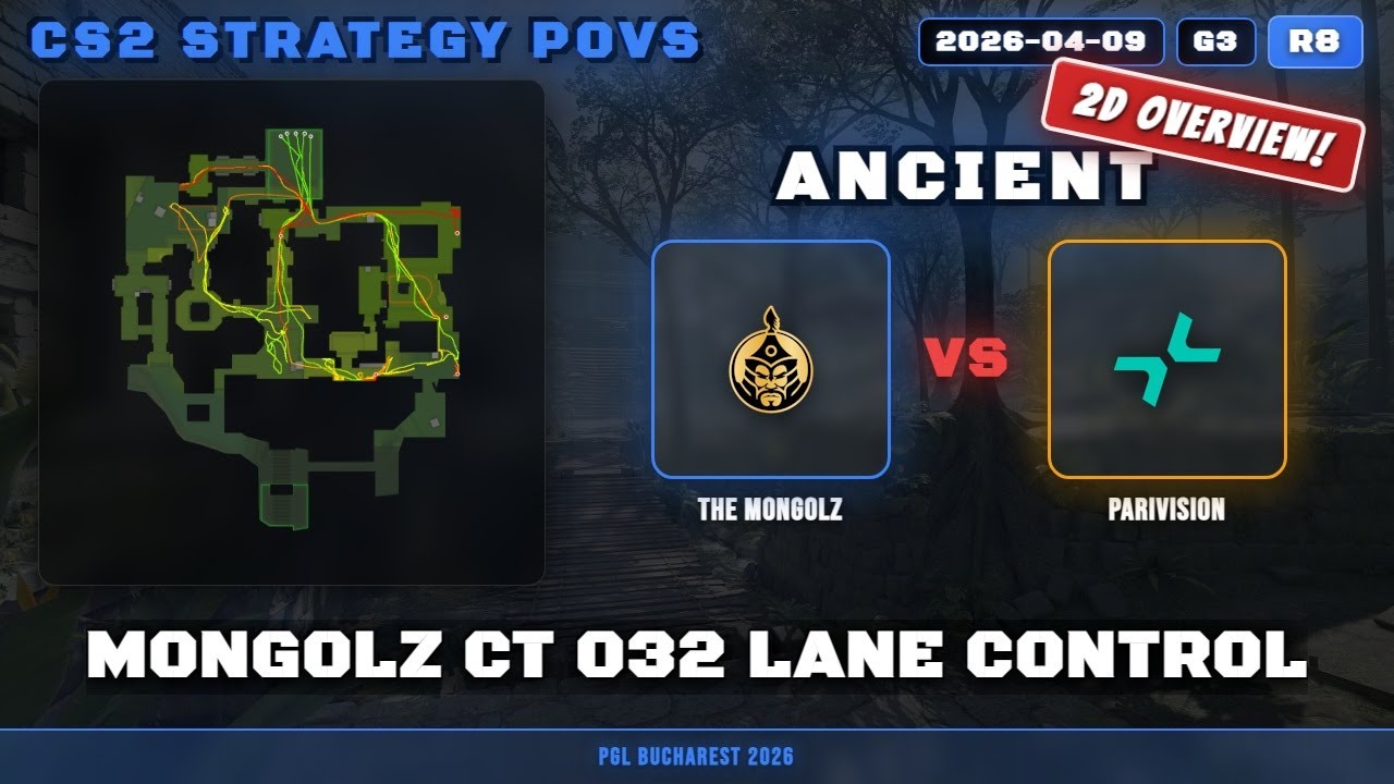 MongolZ CT 032 Lane Control, overstay? vs The MongolZ - Ancient - PGL Bucharest 2026