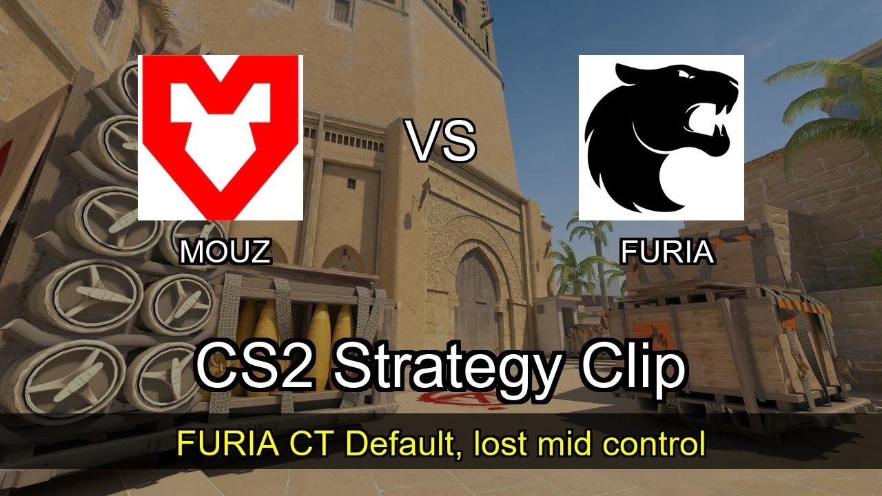 FURIA CT Default, lost mid control vs MOUZ - Mirage - BLAST Open London 2025