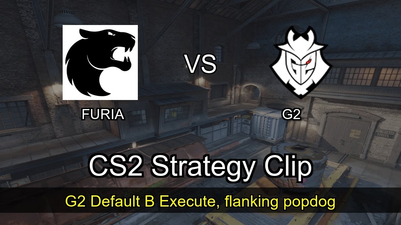 G2 Default B Execute, flanking popdog vs FURIA - Train - IEM Chengdu 2025