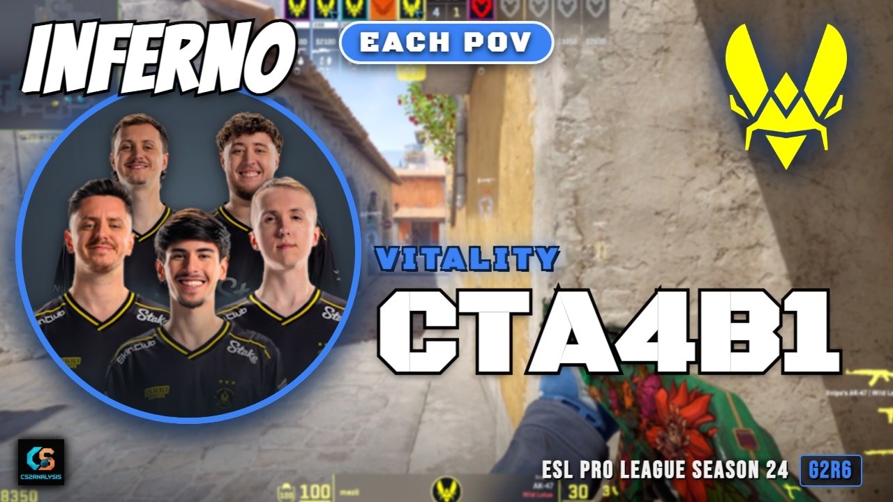 Vitality CT A4B1 vs MOUZ - Inferno - ESL Pro League Season 24