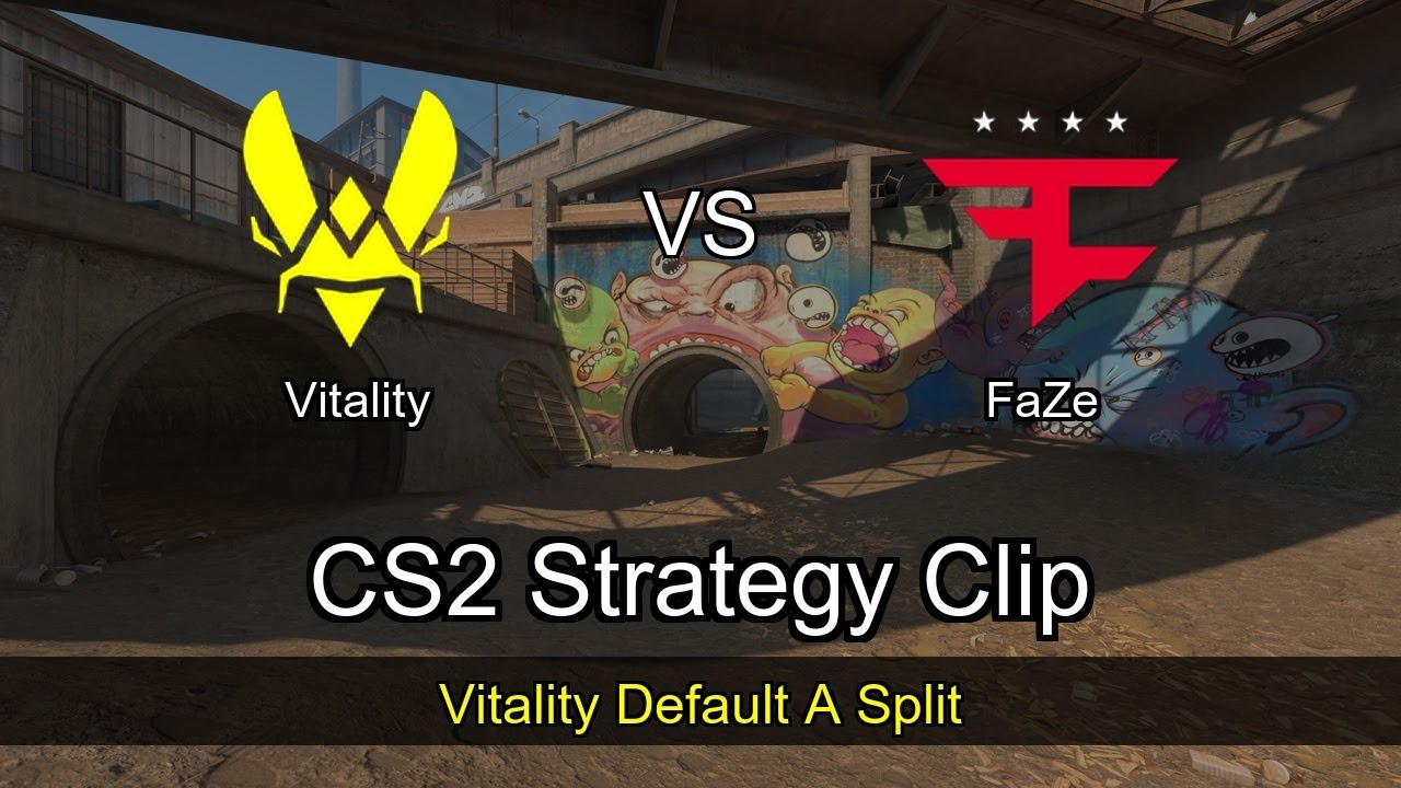 Vitality Default A Split vs FaZe - Overpass - StarLadder Budapest Major 2025