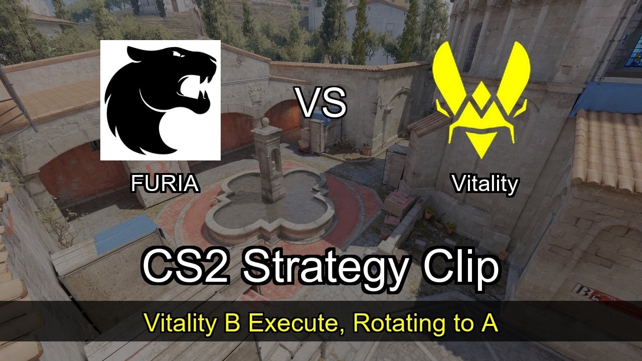 Vitality B Execute, Rotating to A vs FURIA - Inferno - ESL Pro League Season 22