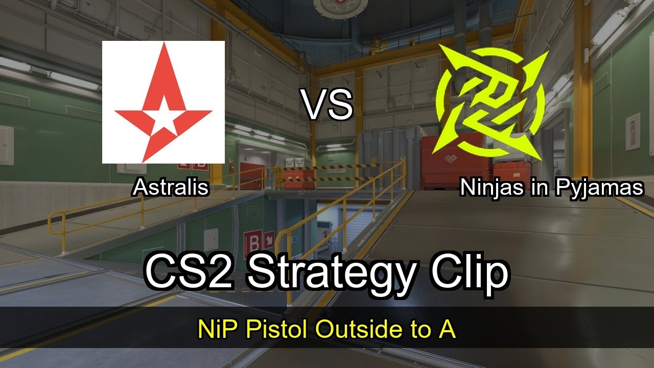 NiP Pistol Outside to A vs Astralis - Nuke - StarLadder Budapest Major 2025 Stage 2