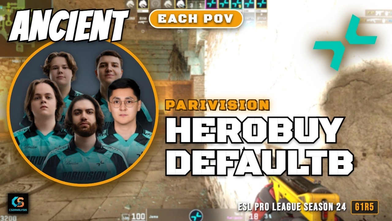 PARIVISION HeroBuy Default B vs Spirit - Ancient - ESL Pro League Season 24