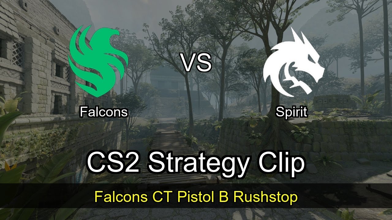 Falcons CT Pistol B Rushstop vs Spirit - Ancient - IEM Chengdu 2025