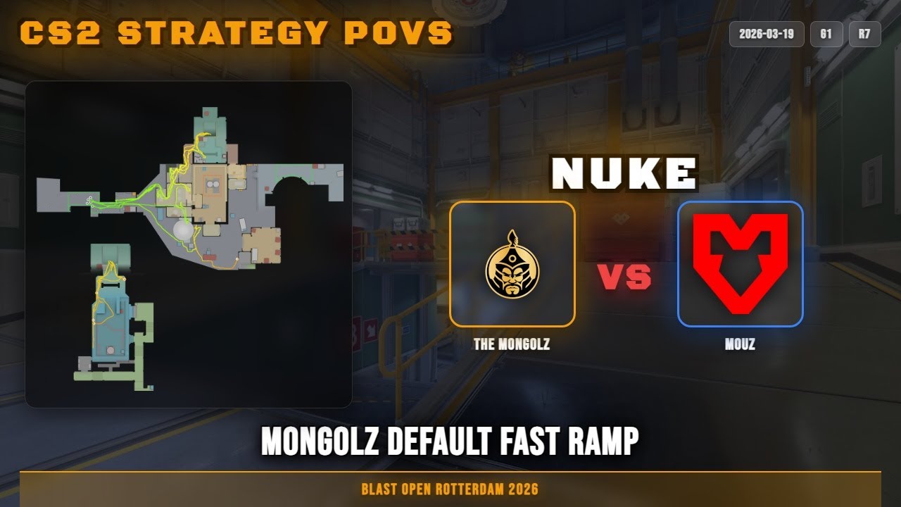 MongolZ Default Fast Ramp vs MOUZ - Nuke - BLAST Open Rotterdam 2026