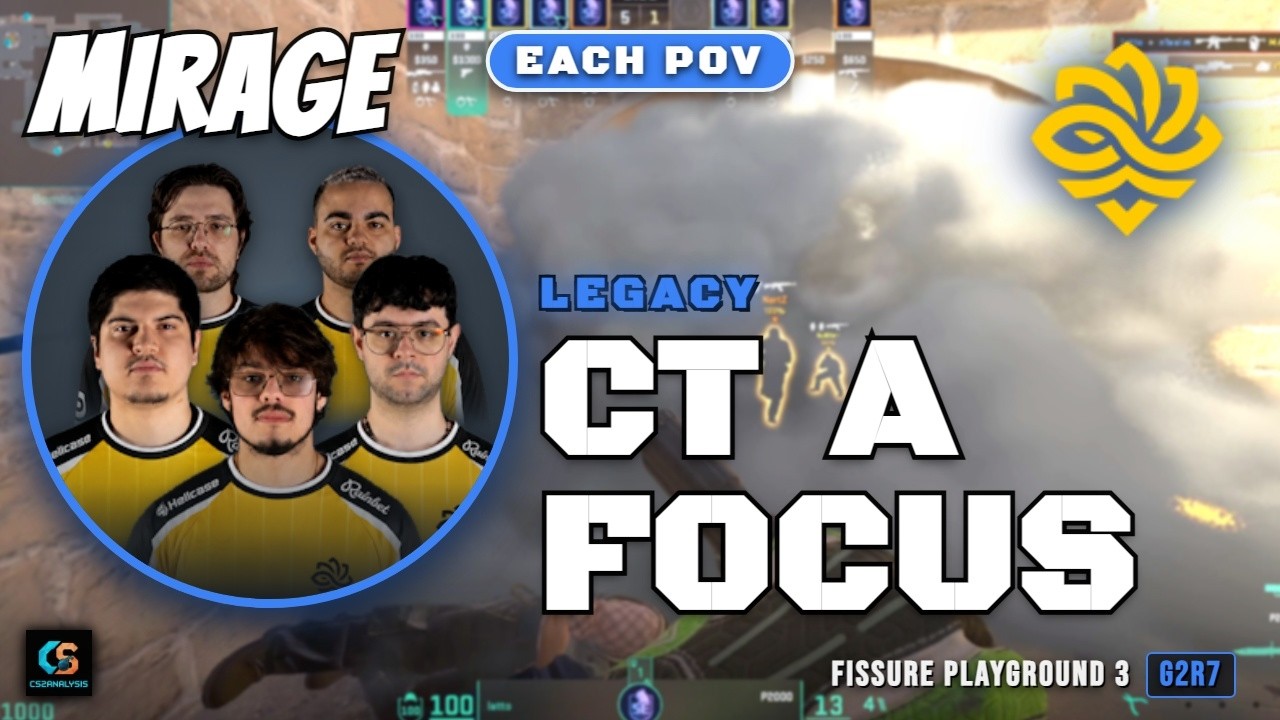 Legacy CT A Focus vs G2 - Mirage - FISSURE Playground 3