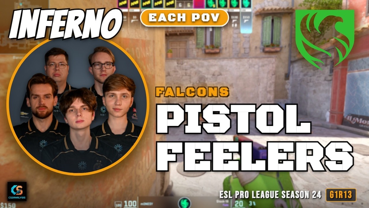 Falcons Pistol Feelers vs Natus Vincere - Inferno - ESL Pro League Season 24